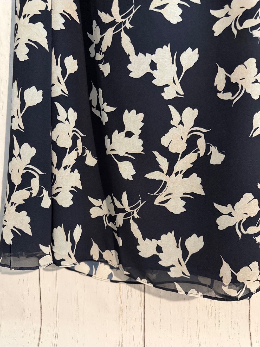 Sachin + Babi Floral One-Shoulder Black Dress - Picture 6 of 6